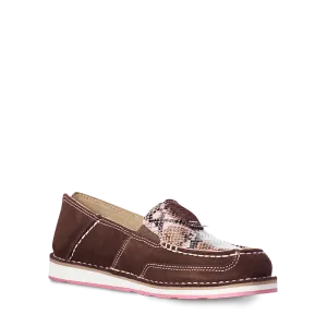 Ariat Ladies Snake Print and Coffee Bean Cruiser Shoe 10035829