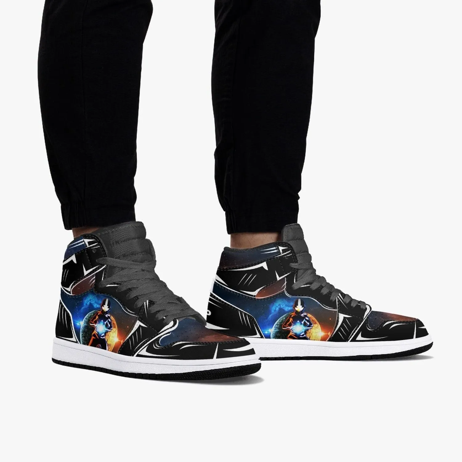 Avatar The Last Airbender Aang Avatar State JD1 Anime Shoes