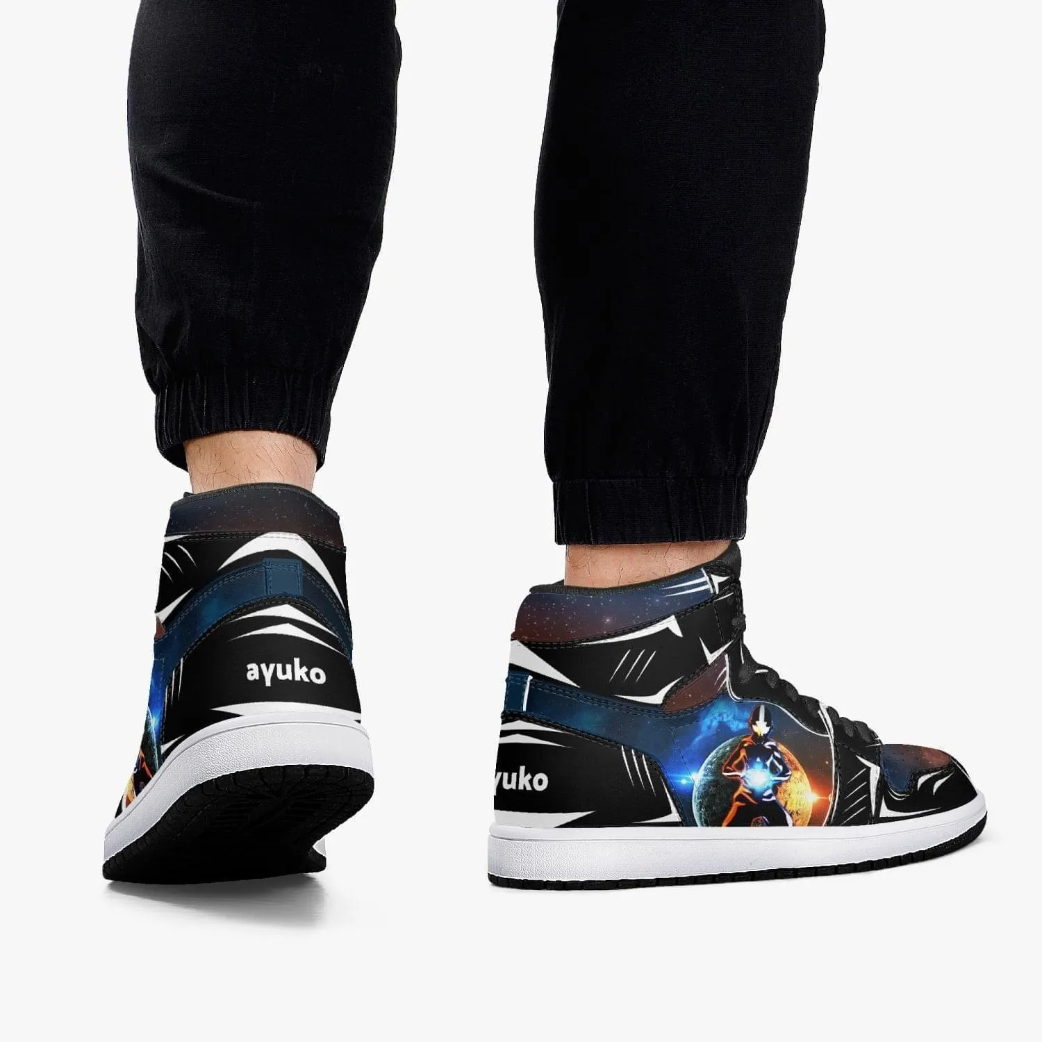 Avatar The Last Airbender Aang Avatar State JD1 Anime Shoes