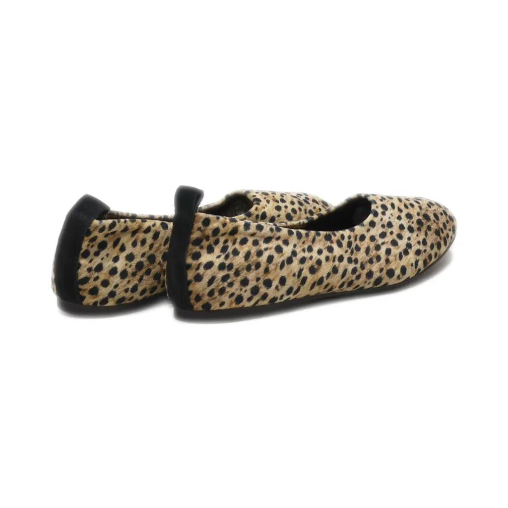 Born Slip Ons Hair Calf Brown Colour For Women