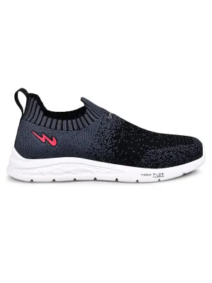 CAMP-SPINDA Grey Women's Slip-ons