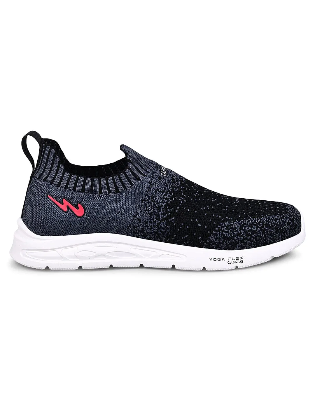 CAMP-SPINDA Grey Women's Slip-ons