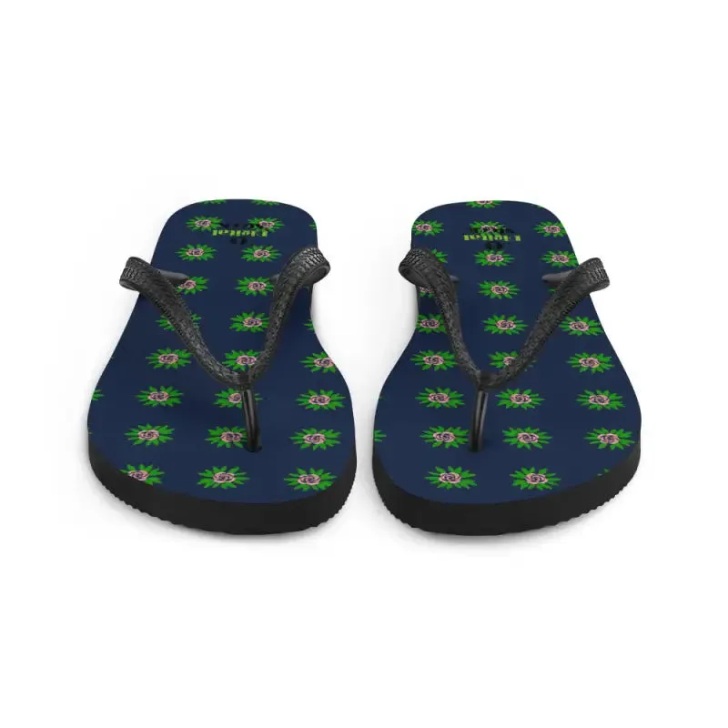 Chic Slip Ons with Roses with Leaves