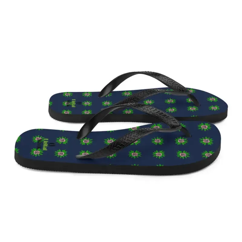 Chic Slip Ons with Roses with Leaves