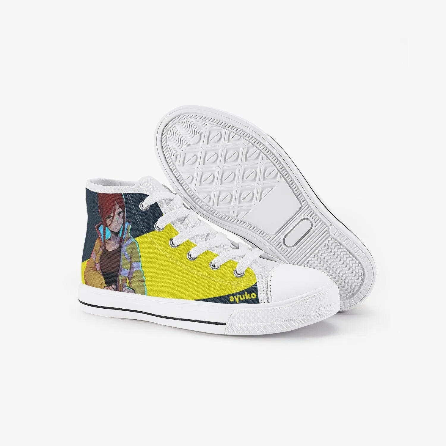 Cyberpunk Edgerunners Gloria Kids A-Star High Anime Shoes