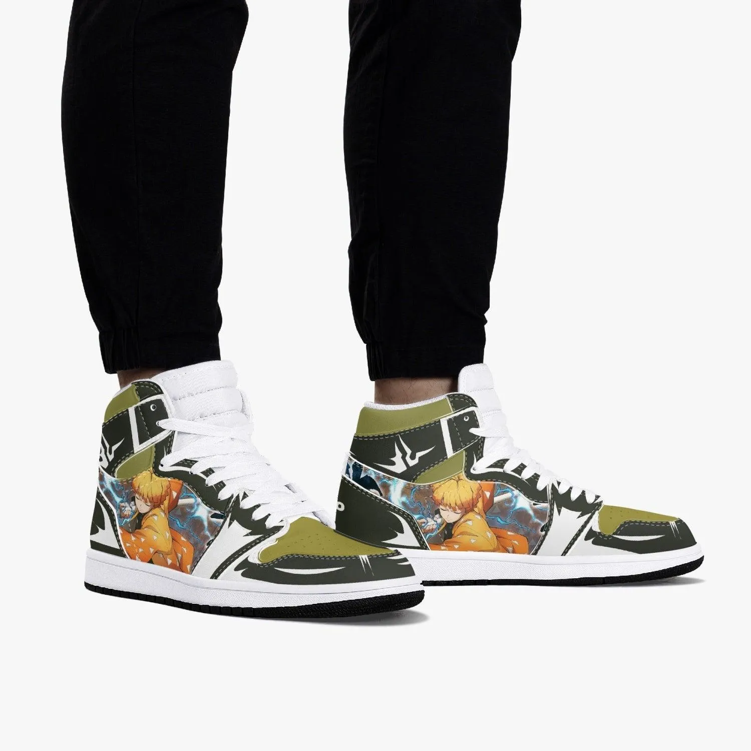 Demon Slayer Zenitsu Agatsuma JD1 Anime Shoes