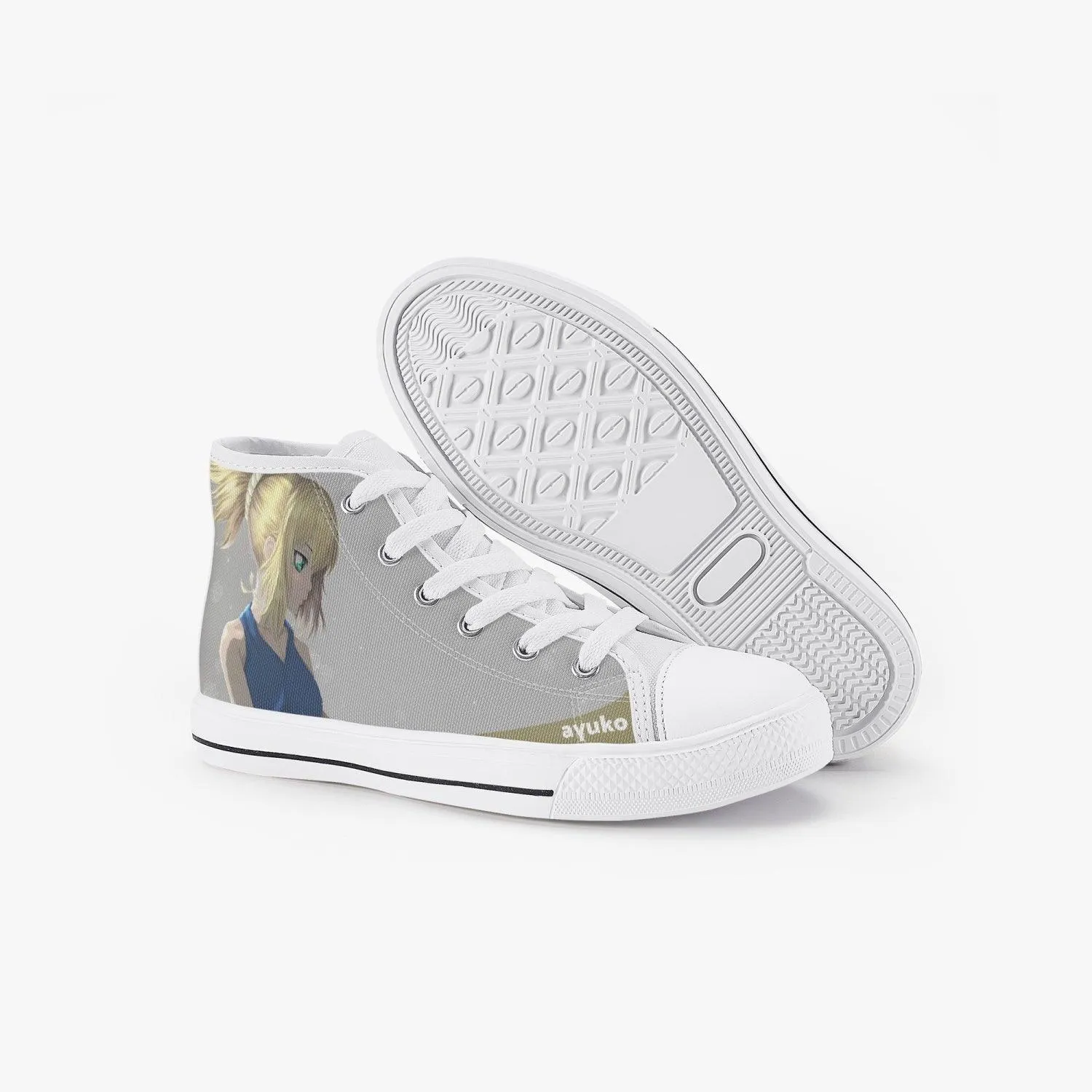 Dr Stone Kohaku Kids A-Star High Anime Shoes