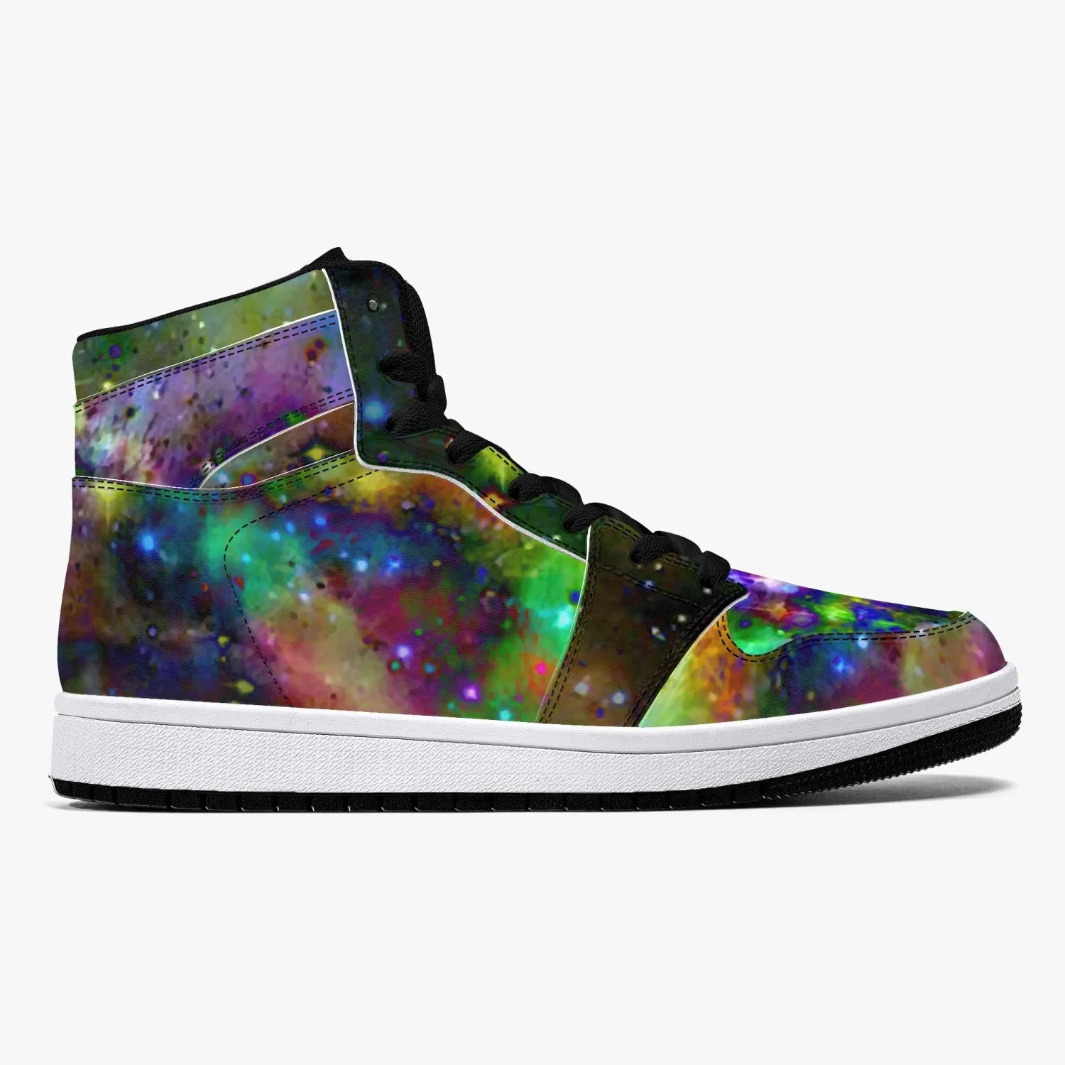 Kemrin Psychedelic Split-Style High-Top Sneakers