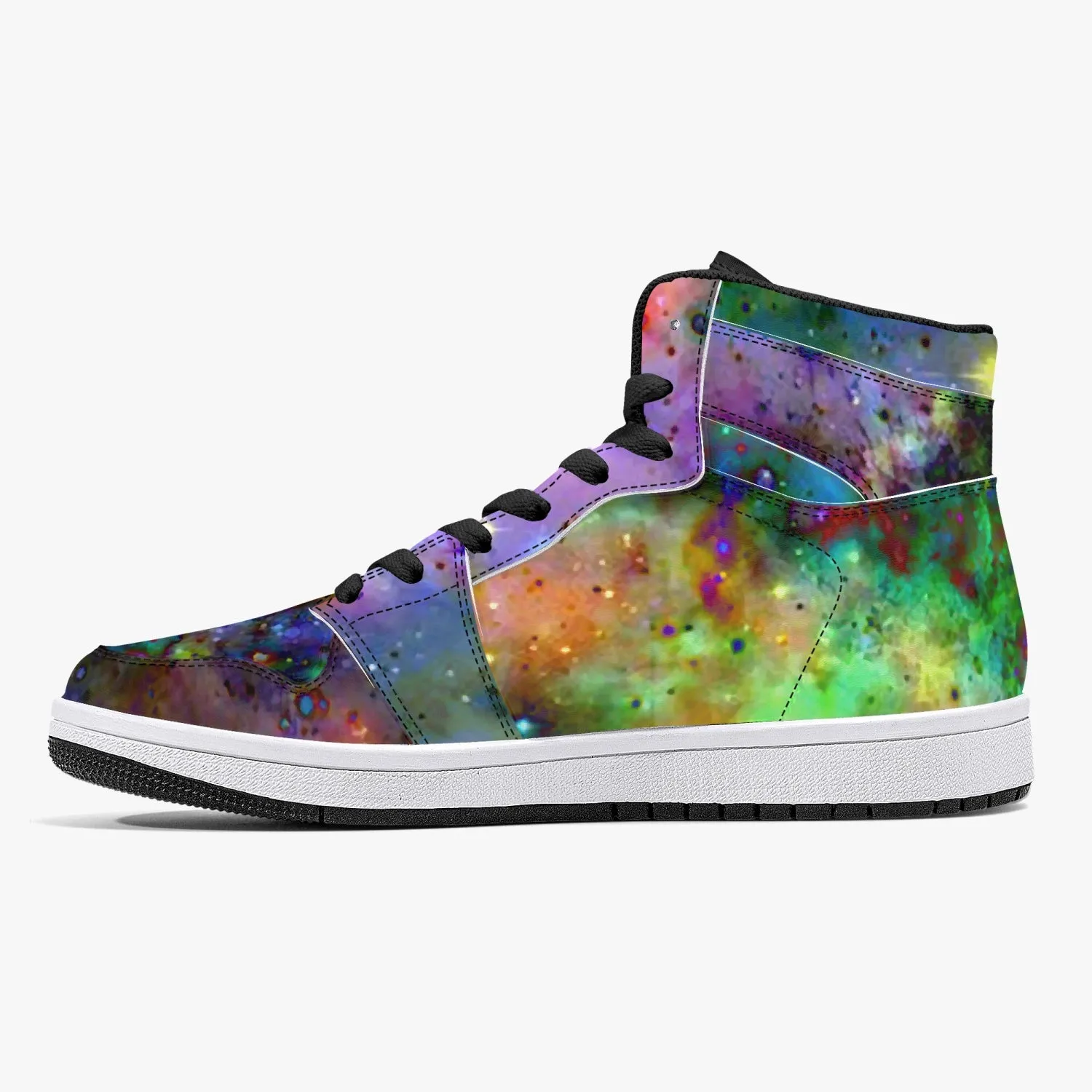 Kemrin Psychedelic Split-Style High-Top Sneakers