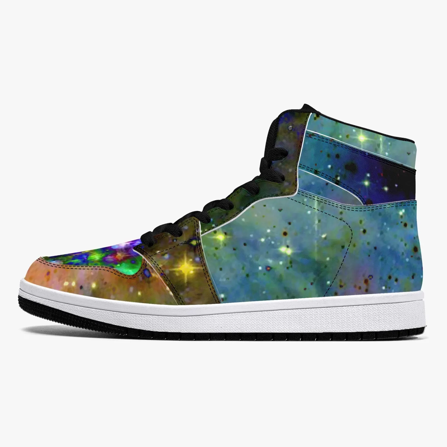 Kemrin Psychedelic Split-Style High-Top Sneakers