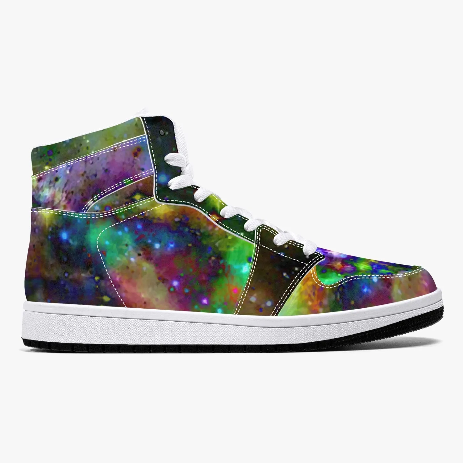 Kemrin Psychedelic Split-Style High-Top Sneakers