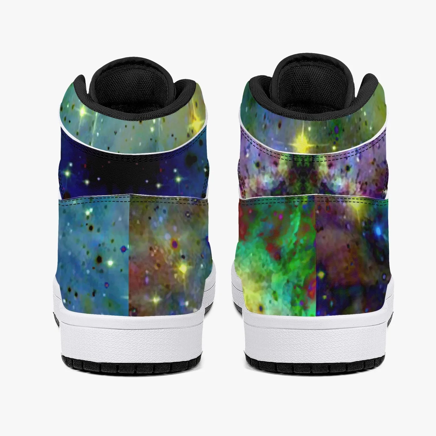 Kemrin Psychedelic Split-Style High-Top Sneakers
