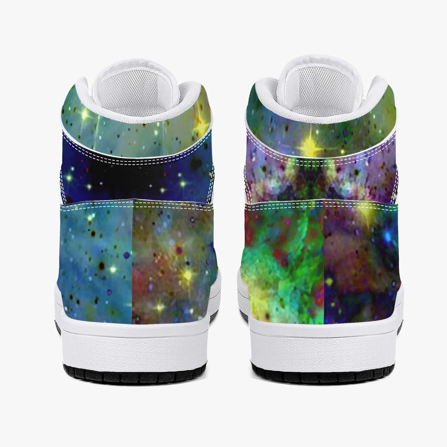 Kemrin Psychedelic Split-Style High-Top Sneakers