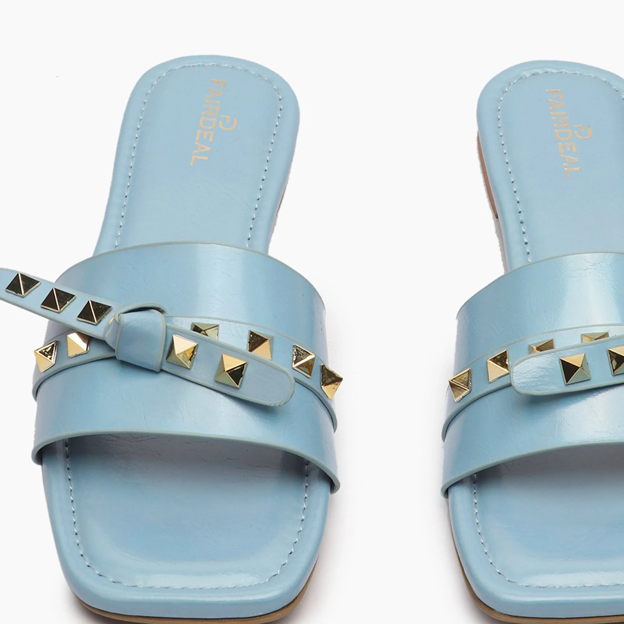 Knot Studded Flats