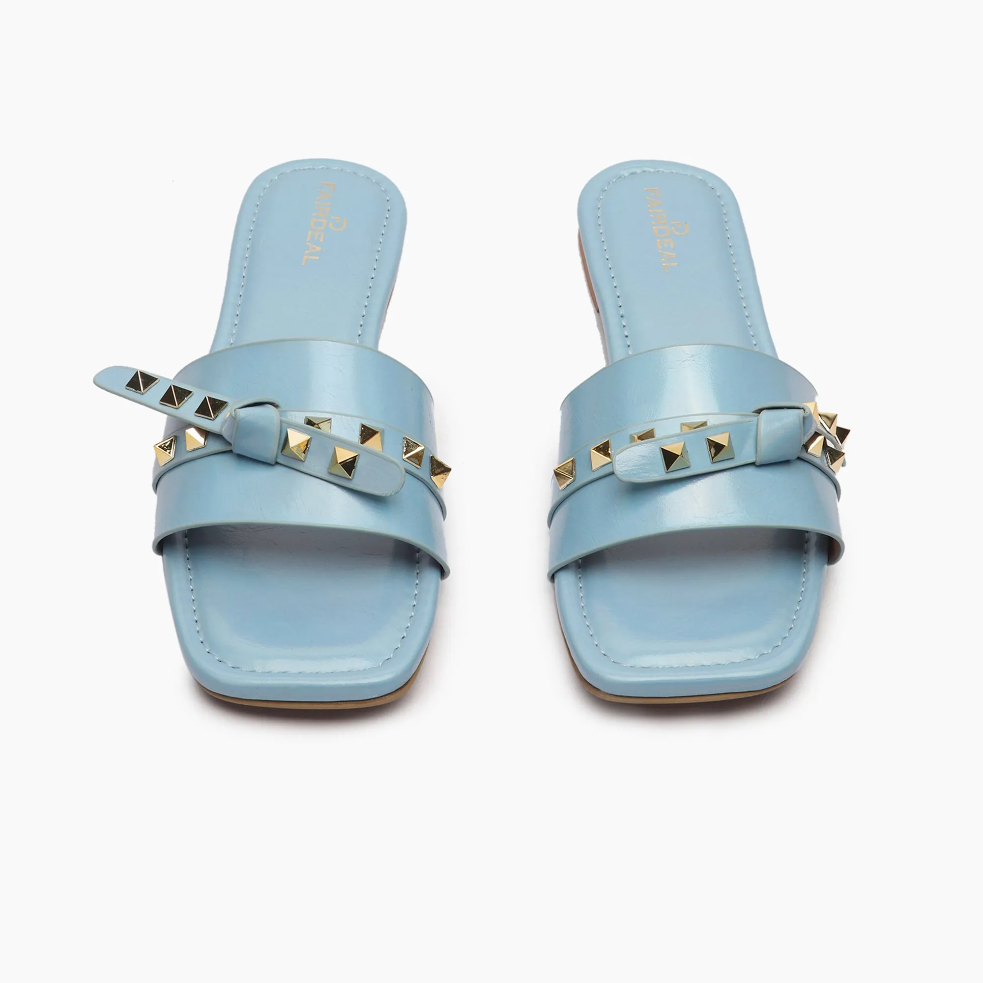 Knot Studded Flats