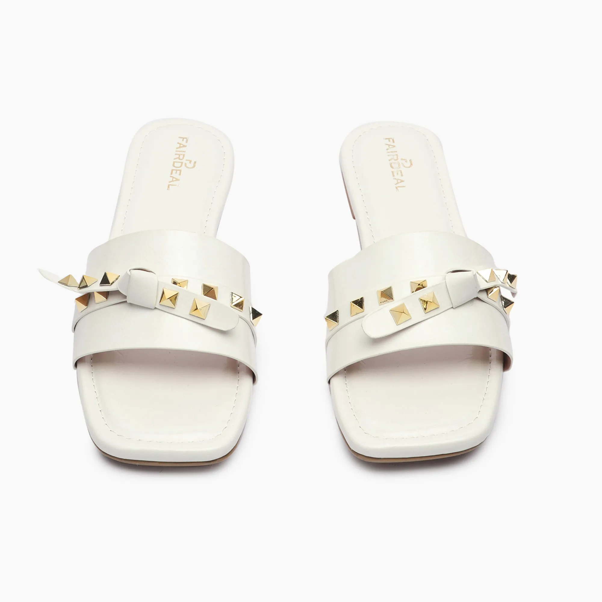 Knot Studded Flats