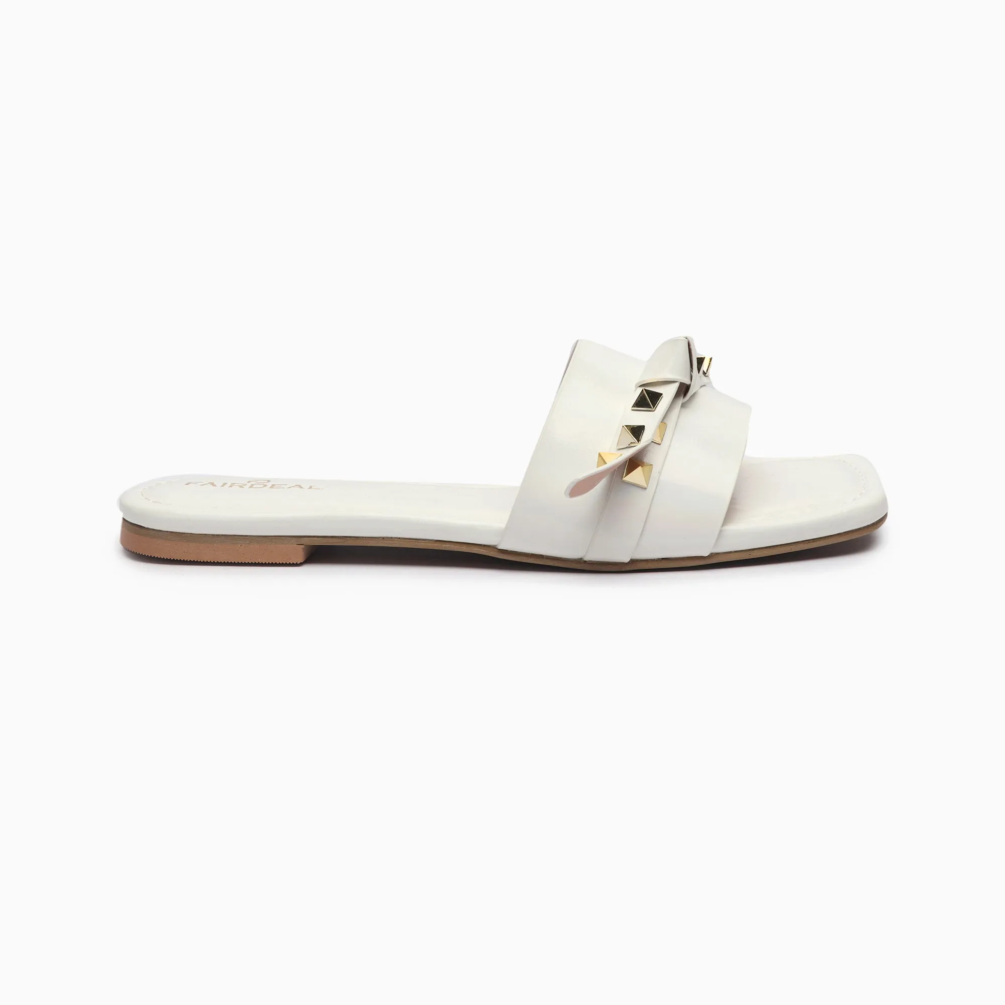Knot Studded Flats