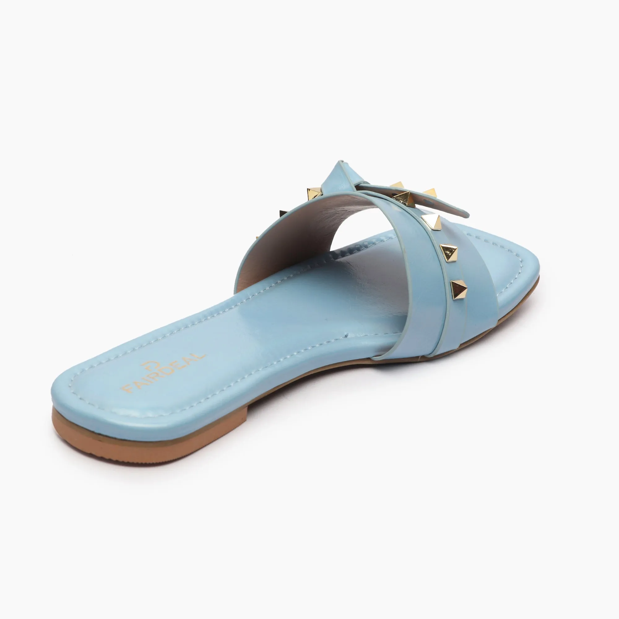 Knot Studded Flats