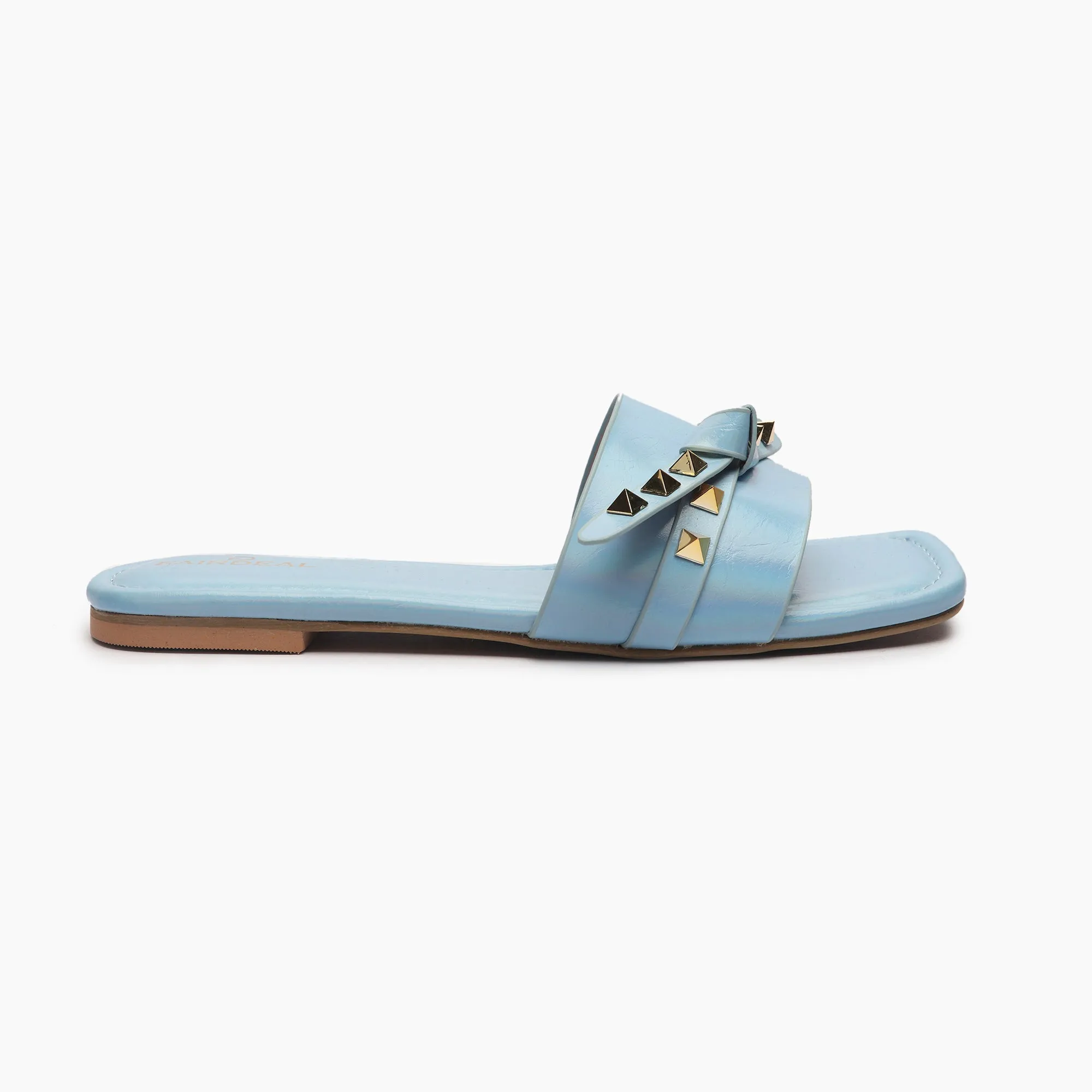 Knot Studded Flats