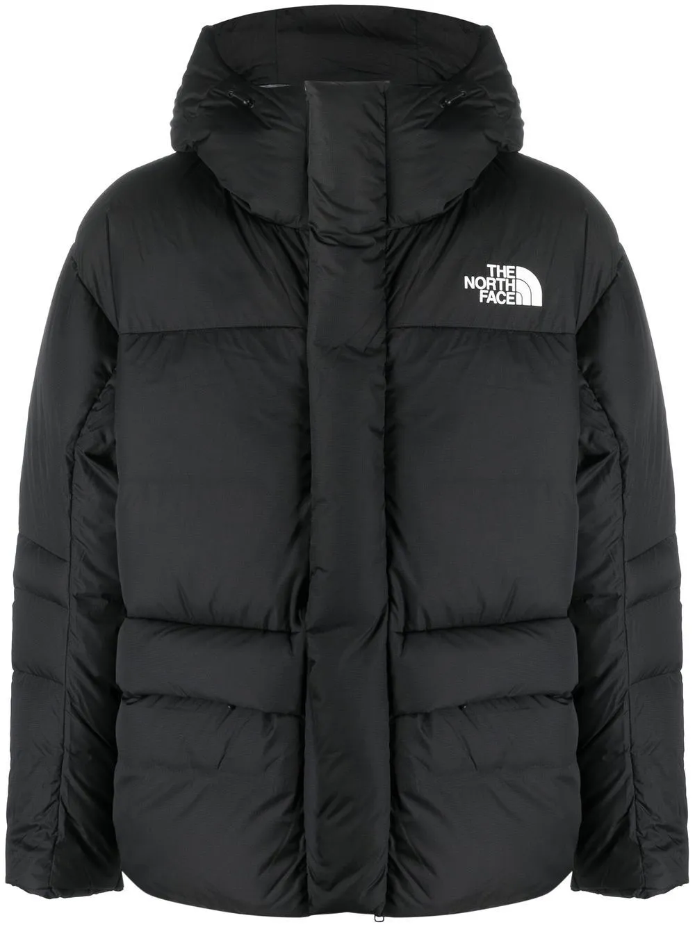 logo print padded jacked