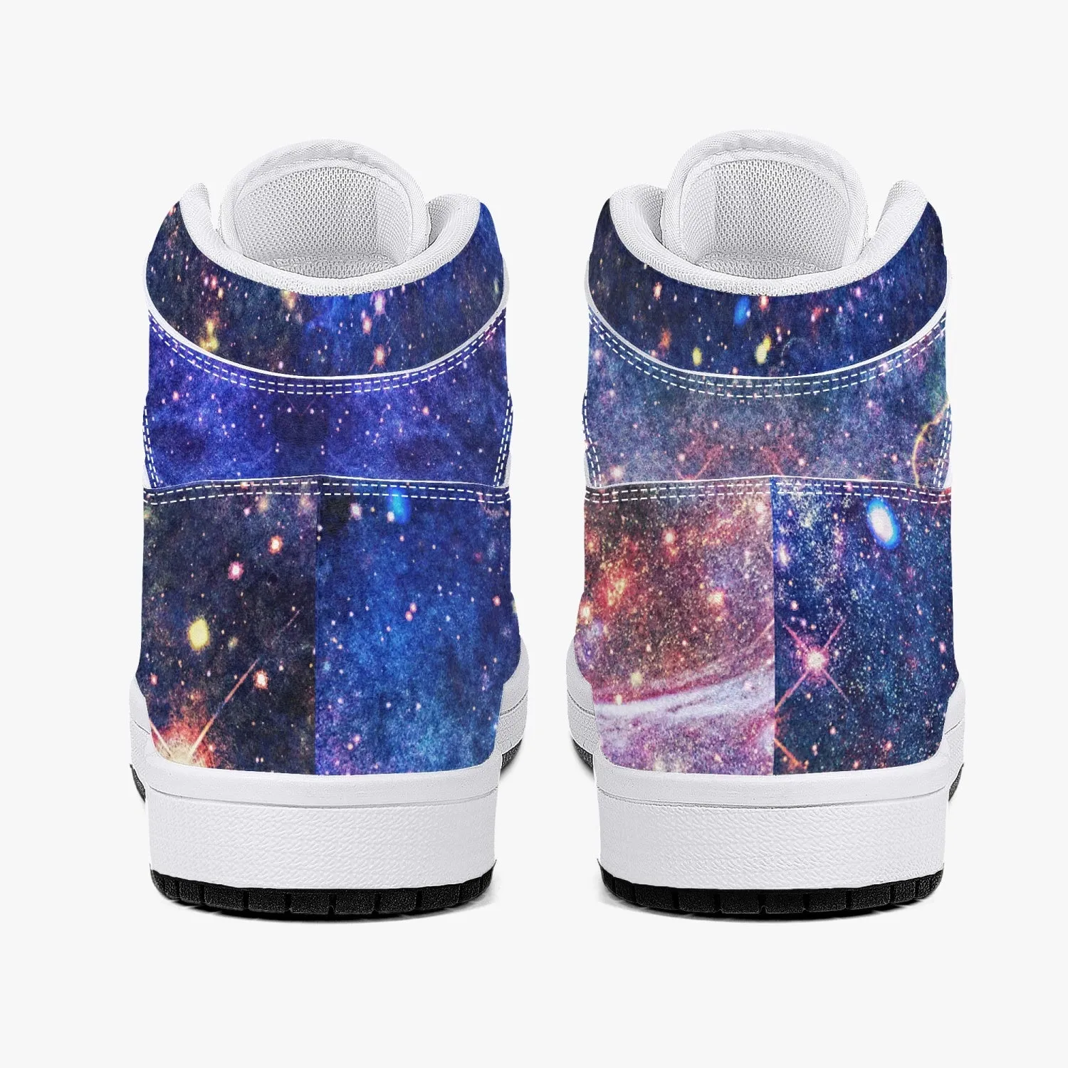 Niari's Shadow Psychedelic Split-Style High-Top Sneakers