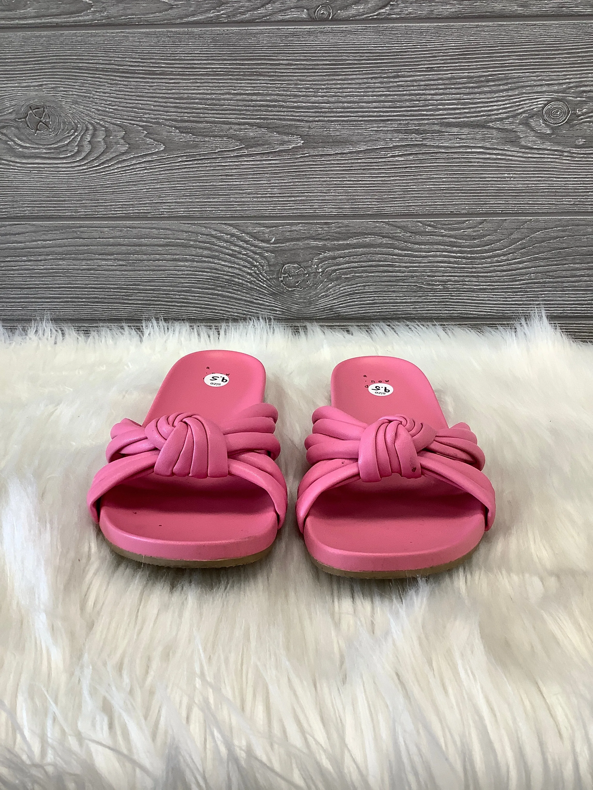 Pink Sandals Flats A New Day, Size 9.5