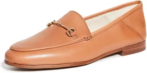 Sam Edelman Loraine CLT Saddle Almond Toe Slip On Stacked Heel Fashion Loafers