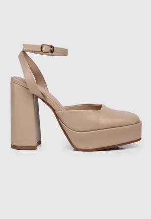 Skye Heels (Nude)