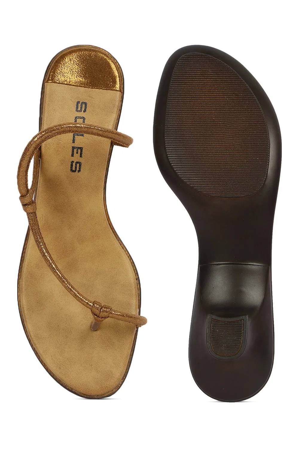 SOLES Elegant Bronze Heels - Sophisticated Style for Any Occasion